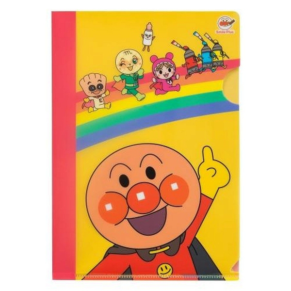 【震撼精品百貨】麵包超人_Anpanman麵包超人~ANPANMAN A5資料夾(麵包超人/彩虹) 日本製