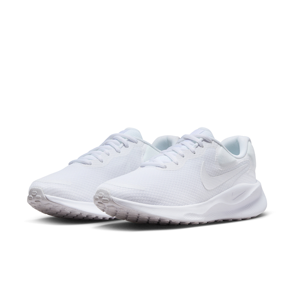 nike w revolution 7 運動 全白 慢跑鞋 女 健身 fb2208-100