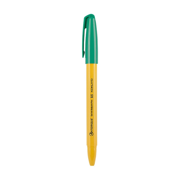 KOKUYO ANTERIQUE聯名中性筆0.5mm黑墨-黃綠