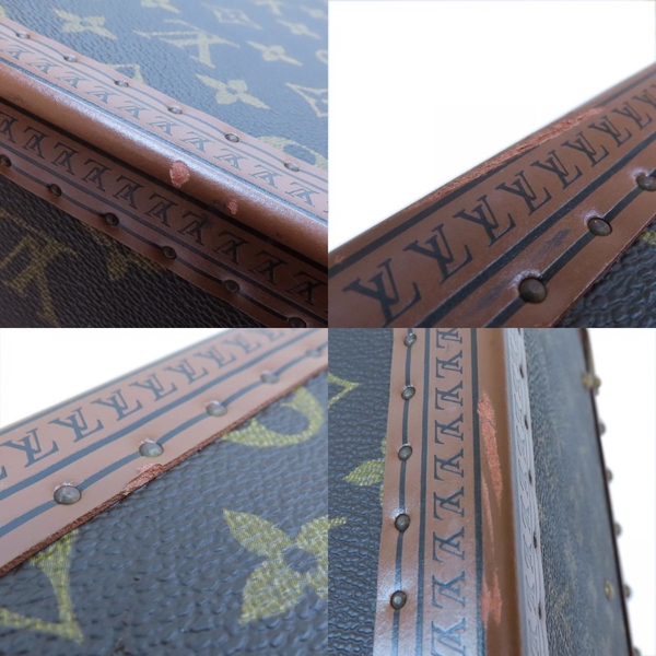 【二手名牌BRAND OFF】LOUIS VUITTON LV 路易威登 棕色 原花 PVC塗層帆布 Alzer 80 行李箱 M21222 product thumbnail 10