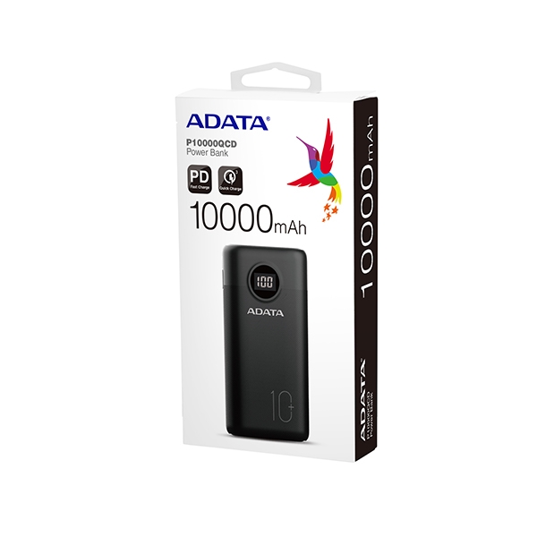 威剛ADATA PD／QC快充行動電源10000mAh P10000QCD (BSMI認證) product thumbnail 5