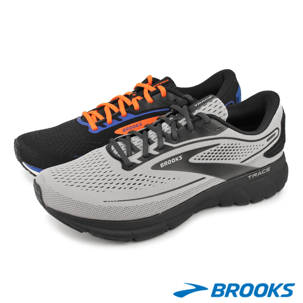 【BROOKS】男 避震緩衝象限 TRACE 2 追擊系列2代男跑鞋 - 1103882E048/1103881D035 U36-10388