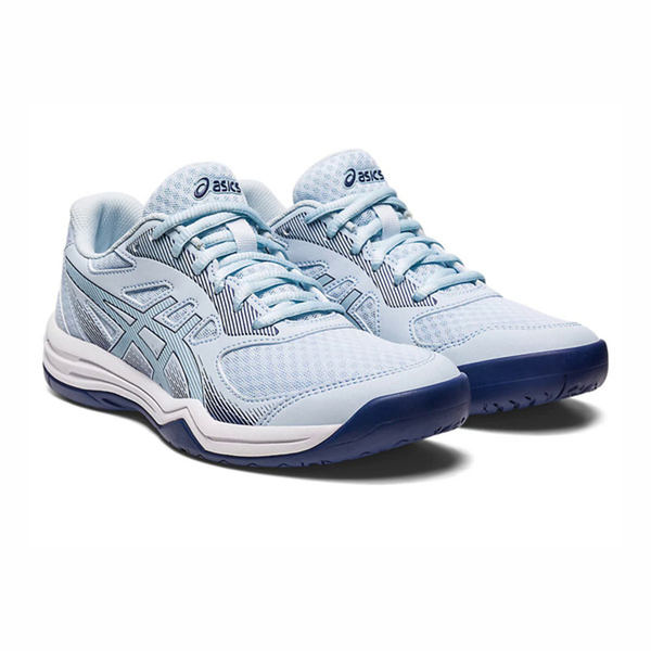 Asics Upcourt 5 女 排球鞋 室內 運動 訓練 膠底 淺藍色 1072A088-401