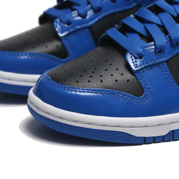 NIKE 休閒鞋DUNK LOW GAME ROYAL 黑藍白勾皮革女DQ7576-400 | 休閒鞋