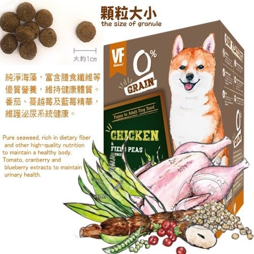 【培菓幸福寵物專營店】美國VF魏大夫》低敏亮毛配方狗糧(羊肉+米配方)小顆粒-7kg product thumbnail 2