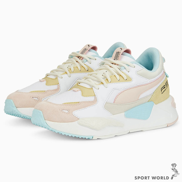 PUMA RS-Z CANDY 女鞋 休閒 皮革 網布 拼接 白 粉 38858701 product thumbnail 4