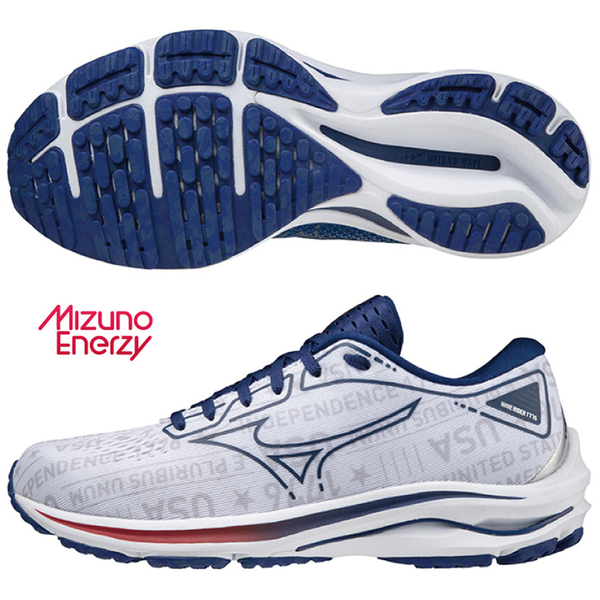 MIZUNO WAVE RIDER 25 男鞋 慢跑 ENERZY中底 避震 灰【運動世界】J1GC215219 product thumbnail 2