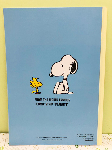 【震撼精品百貨】史奴比Peanuts Snoopy ~SNOOPY A4筆記本-藍屋頂#53489 product thumbnail 4