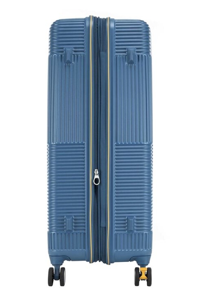AMERICAN TOURISTER 美國旅行者 Velton 30吋跳色幾何線條 防爆拉鍊可擴充剎車輪 行李箱/旅行箱-(深藍) GL7 product thumbnail 6