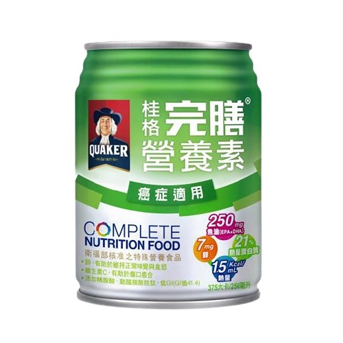 桂格 完膳營養素-癌症適用配方 (250ml/24罐/箱)【杏一】