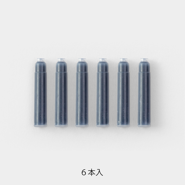 MIDORI MD鋼筆(M型筆尖)- 補充墨水管-黑藍 product thumbnail 2