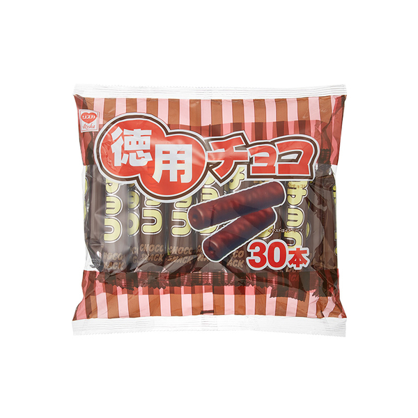 【豆嫂】日本零食 RISKA 德用巧克力棒(30入) product thumbnail 2