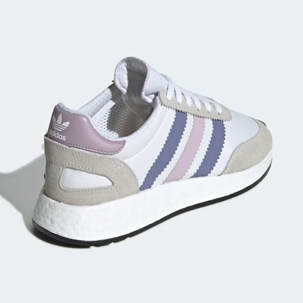 ADIDAS ORIGINALS I-5923 女鞋 休閒 慢跑 復古 BOOST 透氣 白灰紫【運動世界】CG6040 product thumbnail 4