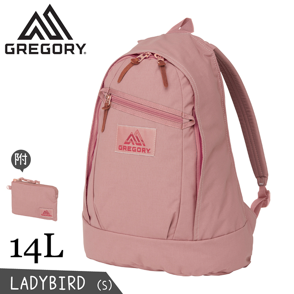 【GREGORY 美國 14L Ladybird Backpack S 後背包《玫瑰粉》】131371/雙肩背包/女生限定/休閒