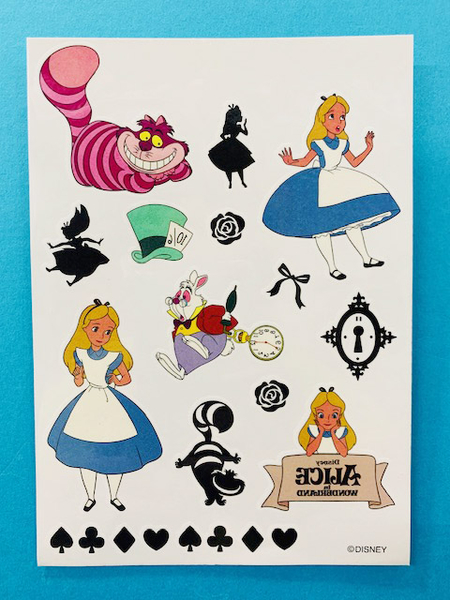 【震撼精品百貨】愛麗絲夢遊仙境_Alice~迪士尼公主系列紋身貼紙-愛麗絲#82286