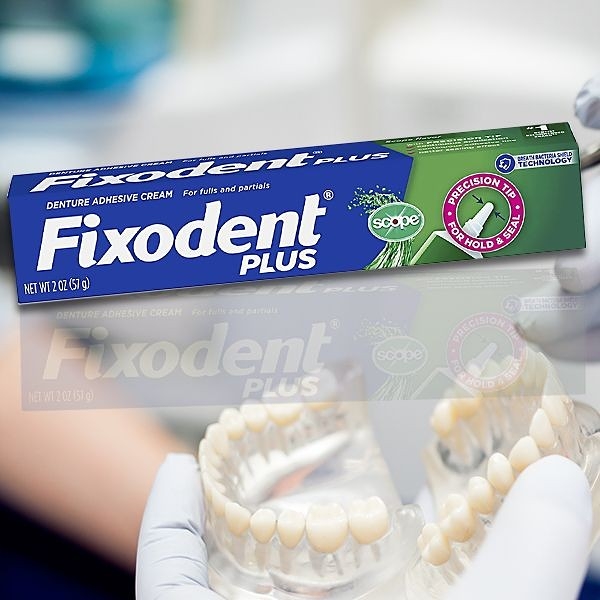 Fixodent 假牙黏著劑(強固抗菌)57g【小三美日】DS002380