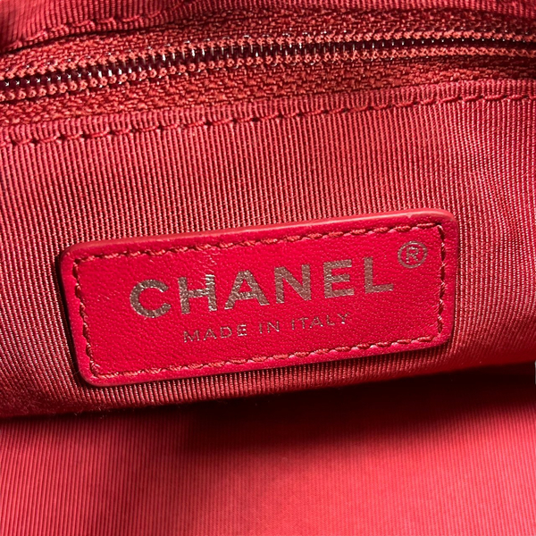 【二手名牌BRAND OFF】CHANEL 香奈兒 黑色 羊皮 菱格紋 Gabrielle 流浪包 肩背包 product thumbnail 6