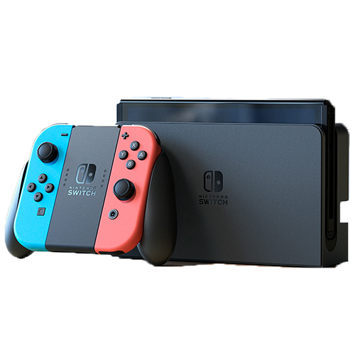 Nintendo Switch OLED 紅藍主機+螢幕保護貼【愛買】 product thumbnail 2