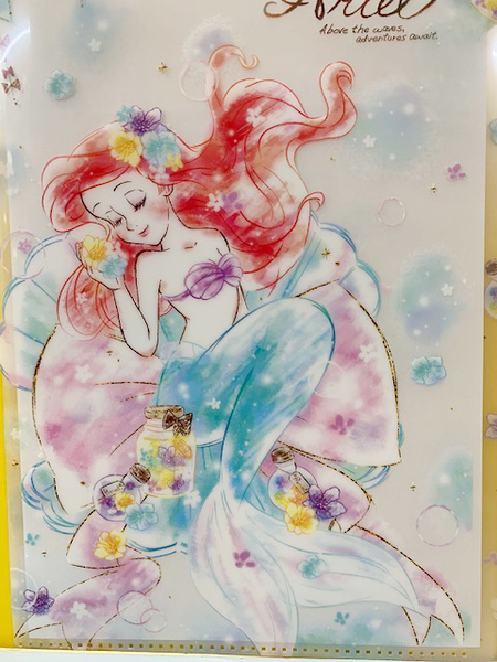 【震撼精品百貨】公主 系列Princess~多層資料夾-美人魚愛麗兒09844