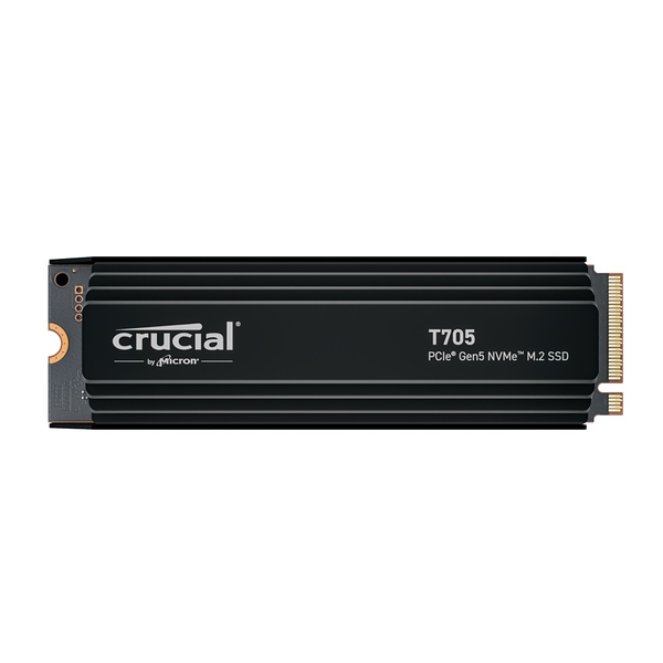 Micron 美光 Crucial T705 1TB Gen5 SSD 固態硬碟(含散熱器) CT1000T705SSD5