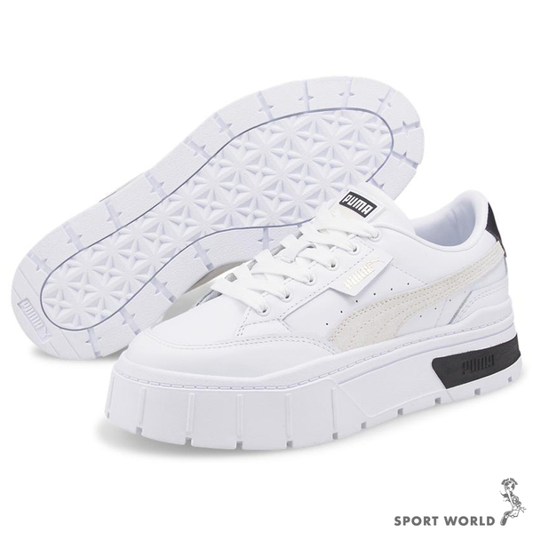 【現貨】PUMA Mayze Stack Wns 女鞋 休閒 厚底 皮革 蔡依林 代言款 白 38436301 product thumbnail 2