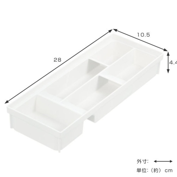 日本製 日本製 Richell Totono 廚房抽屜餐具收納盒 抽屜分類盒 餐具收納架 廚房收納 日本製 廚房收納 product thumbnail 6