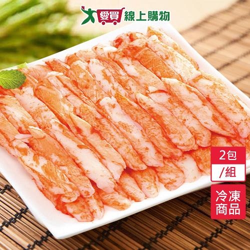 日式風味蟹棒2包/組(270G±5%/包)魚漿製品【愛買冷凍】