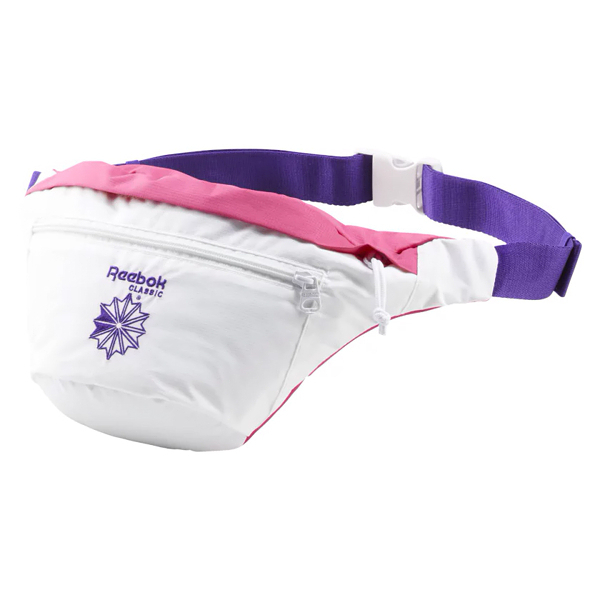 REEBOK CLASSICS RETRO RUNNING WAISTBAG 腰包 側背 斜背 休閒 白 粉 紫 【運動世界】DZ2481