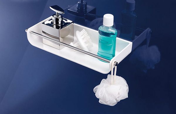 【 麗室衛浴】 美國 KOHLER 開放式牆面安裝型淋浴儲物架 K-98639T-0 product thumbnail 2