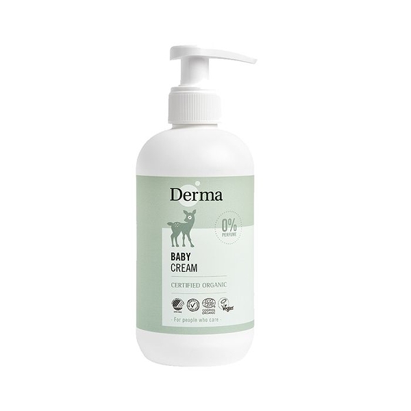 丹麥 Derma 寶寶有機滋潤護膚霜家庭號 250ml