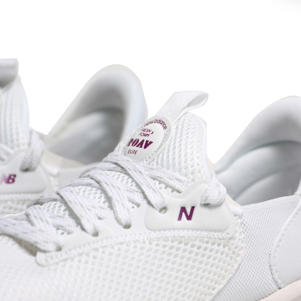 NEW BALANCE 慢跑鞋 FRESH FOAM 全白 輕量 女 WRVELLW1 product thumbnail 2