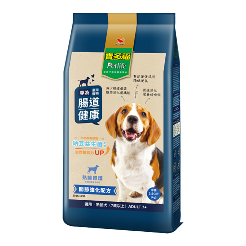 寶多福美食犬餐系列(牛肉/雞肉/熟齡犬)(3.5KG/包)【愛買】 product thumbnail 5