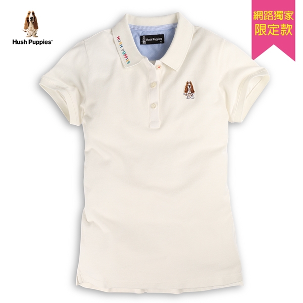 Hush Puppies POLO衫 女裝彩色刺繡領片棉質短袖POLO衫 product thumbnail 3