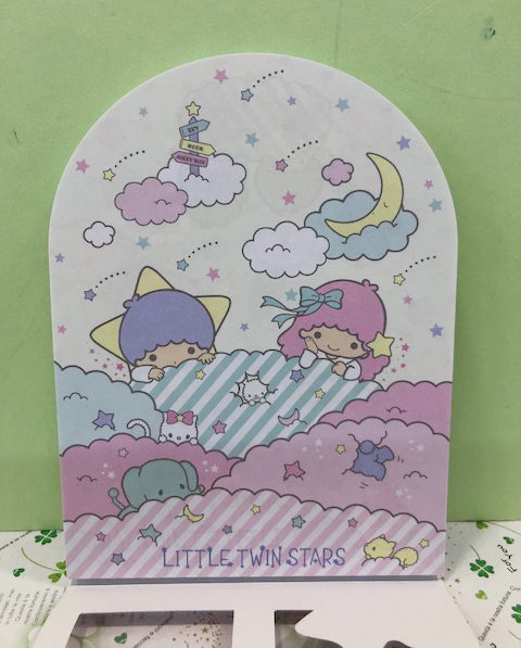 【震撼精品百貨】Little Twin Stars KiKi&LaLa 雙子星小天使~Sanrio 便條本-窗戶#92299 product thumbnail 4