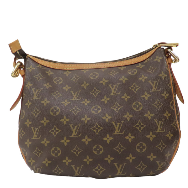 LOUIS VUITTON LV 路易威登 棕色 原花 PVC塗層帆布 Tulum GM 斜背包 M40075 【二手名牌BRAND OFF】 product thumbnail 2