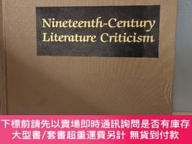 二手書博民逛書店Nineteenth-Century罕見Literature Criticism 184 十九世紀文學批評Y1