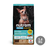 寵物家族-紐頓Nutram-T28無穀迷你犬鮭魚5.4KG