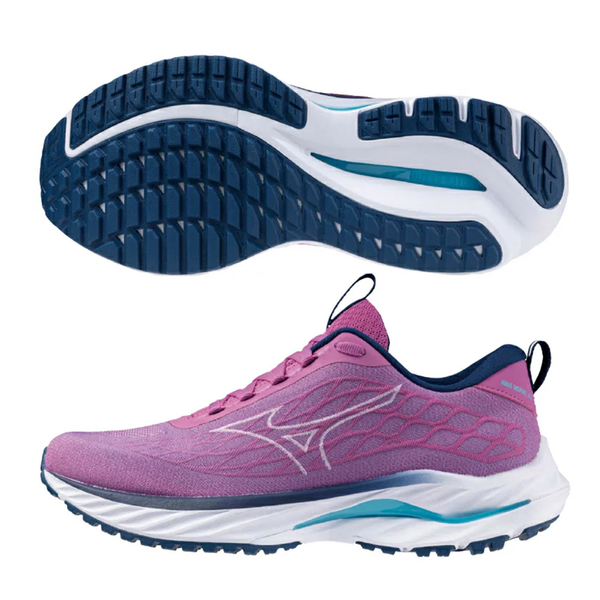 Mizuno 美津濃 女鞋 慢跑鞋 WAVE INSPIRE 20 SSW 紫【運動世界】J1GD241324 product thumbnail 2