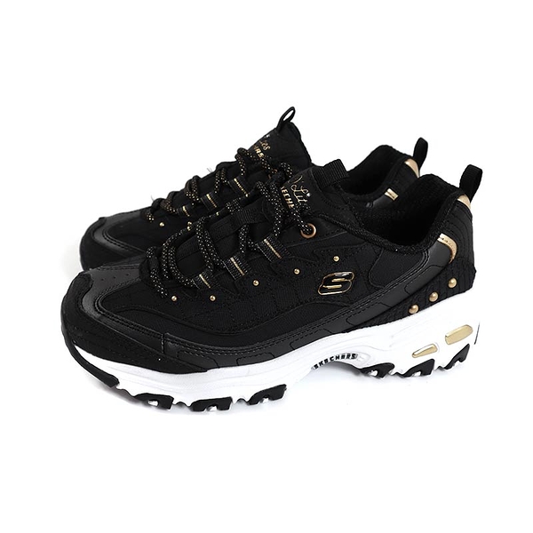 SKECHERS D'Lites 運動鞋 女鞋 黑 金蔥 149267BKGD no560