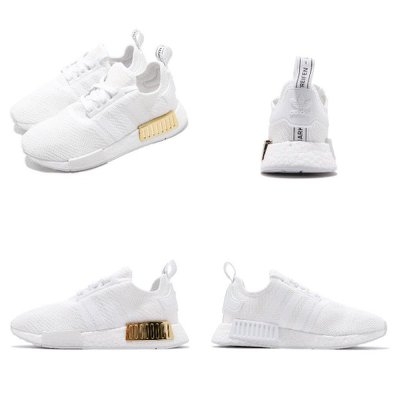 Adidas Originals Nmd R1 Boost 愛迪達黑金 白金 白黑金 黑粉 慢跑鞋 Yahoo奇摩購物中心