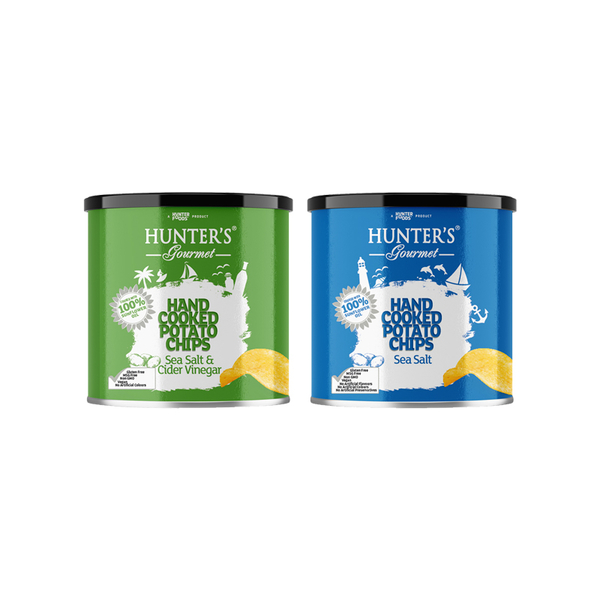 【即期良品】阿拉伯零食 Hunter's亨特 罐裝手工洋芋片(40g)(多口味) product thumbnail 2