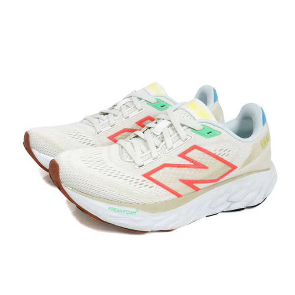 NEW BALANCE FRESH FOAM 880 運動鞋 跑鞋 米/橘 女鞋 W880R14-D no135