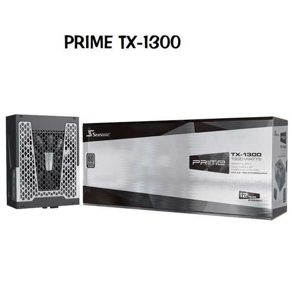 米特3C數位–Seasonic 海韻 PRIME TX-1300 ATX 3.0 鈦金全模組電源/SSR-1300TR2