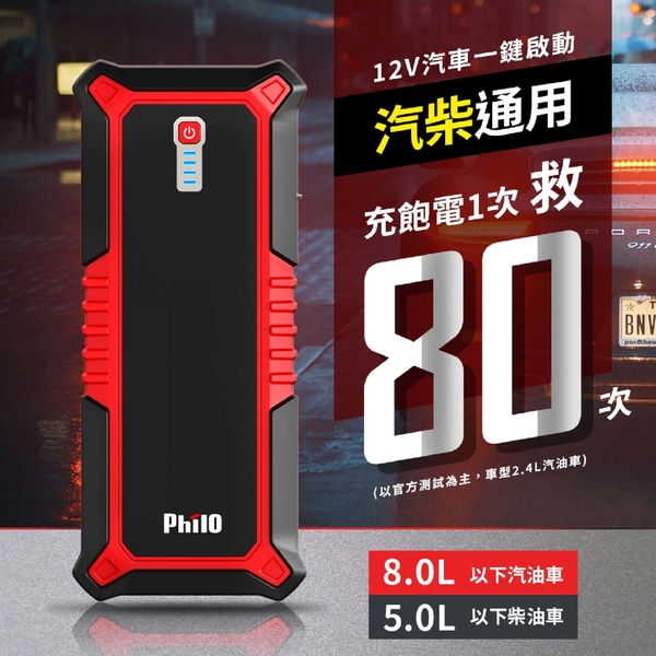 飛樂Philo 汽柴油頂級旗艦版救車行動電源 PQC-24000SP product thumbnail 4