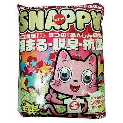 【培菓幸福寵物專營店】SNAPPY檸檬複合貓砂(細砂)10L*2包 (超級免運價) product thumbnail 2