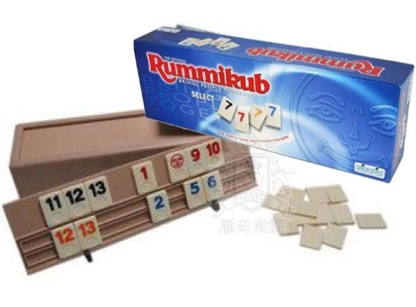 『高雄龐奇桌遊』拉密豪華版 Rummikub Select 正版桌上遊戲專賣店