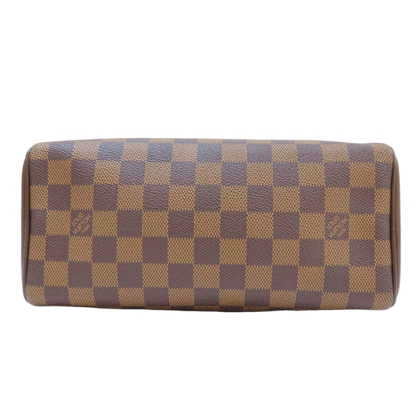 LOUIS VUITTON LV 路易威登 棕色 棋盤格帆布 Brera 手提包 金扣 N51150 【二手名牌BRAND OFF】 product thumbnail 4