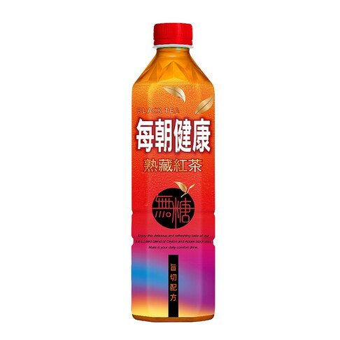 每朝健康無糖紅茶650ml(24入)/箱【康鄰超市】 product thumbnail 2
