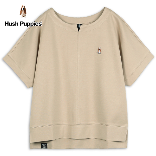 Hush Puppies 上衣 女裝簡約船型領落肩短版上衣 product thumbnail 3