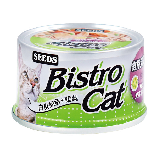 『寵喵樂旗艦店』[24罐/箱] SEED特級銀貓Bistro Cat機能貓罐組 9種口味/80g/罐 product thumbnail 5